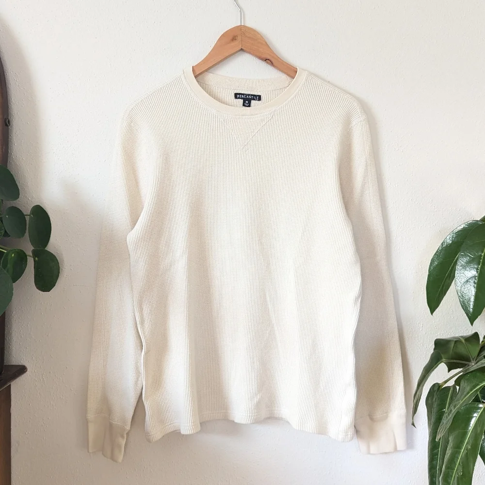 J. Crew | Mercantile | Long Sleeve Thermal Crewneck | G8218